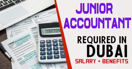 Junior Accountant Required in Dubai