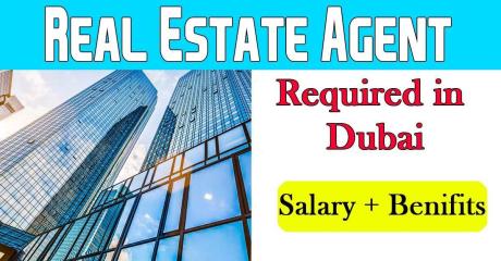 Real Estate Agent Required in Dubai