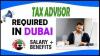 Tax Advisor Required in Dubai