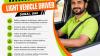 Light vehicle driver Required in Dubai