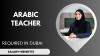 Arabic Teacher Required in Dubai
