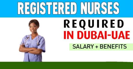 Registered Nurses Required in Dubai