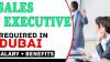 Sales Executive Required in Duba