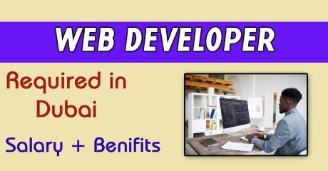 Web Developer Required in Dubai