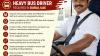 Heavy Bus Driver Required in Dubai