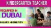 Kindergarten Teacher Required in Dubai