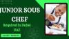 Junior Sous Chef Required in Dubai