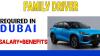 Family Driver Required in Dubai