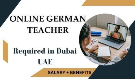 Online German Teacher Required in Dubai