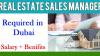 Real Estate Sales Manager Required in Dubai