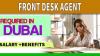 Front Desk Agent Required in Dubai