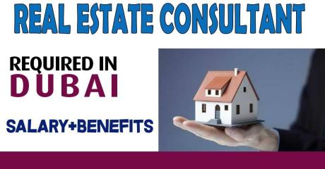Real Estate Consultant Required in Dubai