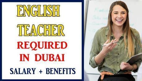 English Teacher Required in Dubai