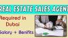 Real Estate Sales Agent Required in Dubai