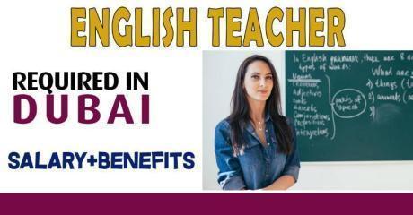 English Teacher Required in Dubai