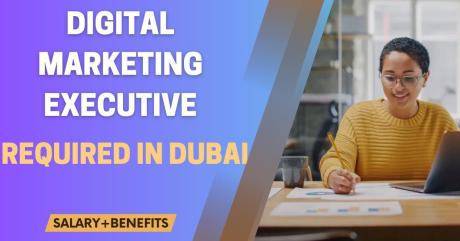 Digital Marketing Executive Required in Dubai