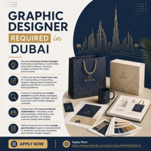 Graphic Designer Required in Dubai