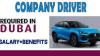 Company Driver Required in Dubai