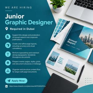 Junior Graphic Designer Requird in Dubai