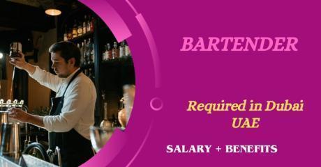Bartender Required in Dubai