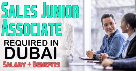 Sales Junior Associate Required in Dubai