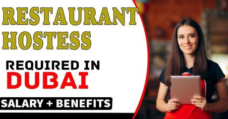 Restaurant Hostess Required in Dubai