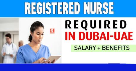 Registered Nurse Required in Dubai
