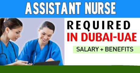 ASSISTANT NURSE Required in Dubai