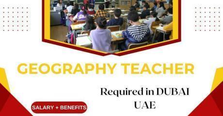 Geography Teacher Required in Dubai