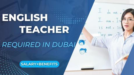 English Teacher Required in Dubai