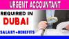 Urgent Accountant Required in Dubai