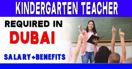 Kindergarten Teacher Required in Dubai
