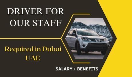 DRIVER FOR OUR STAFF Required in Dubai