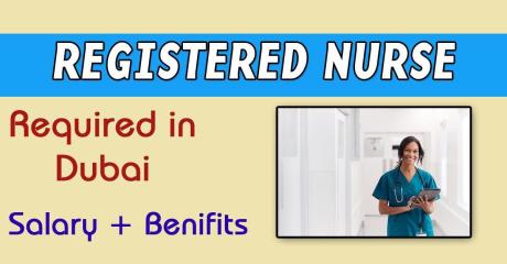 Registered Nurse Required in Dubai