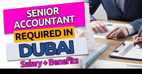 Senior Accountant Required in Dubai