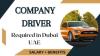 Company Driver Required in Dubai