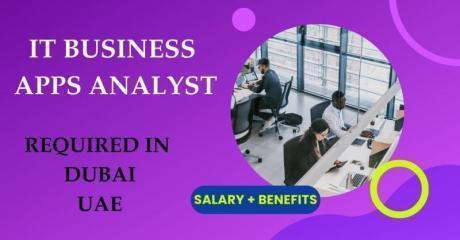 IT Business Apps Analyst Required in Dubai