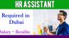 HR Assistant Required in Dubai