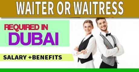 Waiter or Waitress Required in Dubai