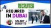 Recruiter Required in Dubai