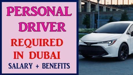 Personal Driver Required for Dubai
