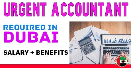 Urgent Accountant Required in Dubai