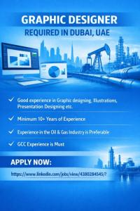 Graphic Designer Required in Dubai