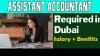 Assistant Accountant Required in Dubai