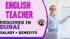 English Teacher Required in Dubai