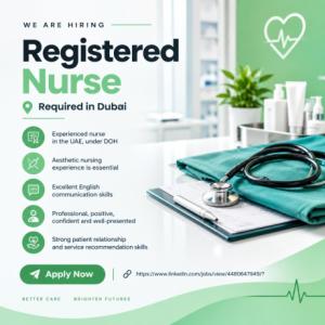 Registered Nurse Required in Dubai