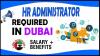 Human Resources Administrator Required in Dubai