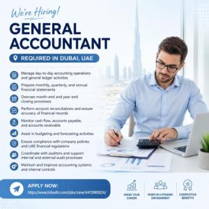 General Accountant Required in Dubai