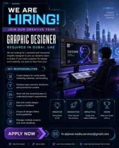 Graphic Designer Required in Dubai