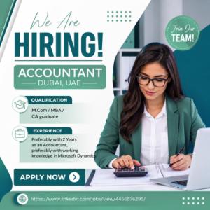 Accountant Required in Dubai